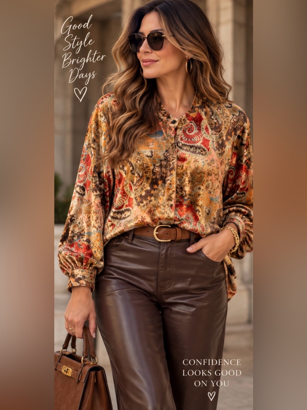 Soft Surroundings XL Velvet Paisley Tunic Blouse Boho Multicolor